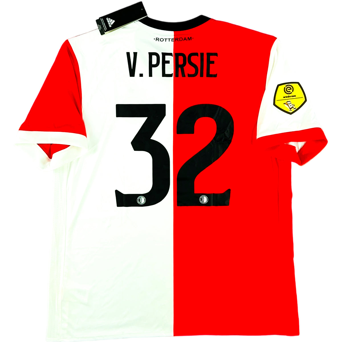 2017-18 Feyenoord Thuis Shirt Van Persie - Oldschool Voetbalshirts