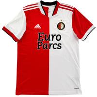 2021-22 Feyenoord Thuis Shirt - 9/10 - (M) - Oldschool Voetbalshirts