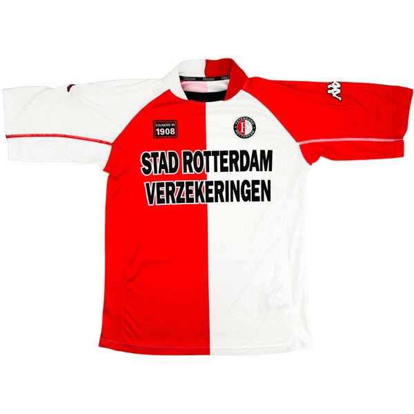 2002-03 Feyenoord Thuis Shirt - Oldschool Voetbalshirts