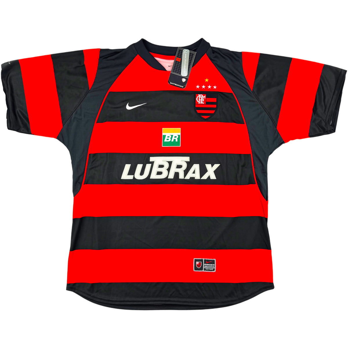 2002-04 Flamengo Thuis Shirt - Oldschool Voetbalshirts