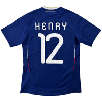 2010 Frankrijk WK Thuis Shirt Henry #12 - 9/10 - (S) - Oldschool Voetbalshirts