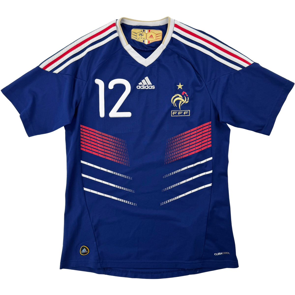 2010 Frankrijk WK Thuis Shirt Henry #12 - 9/10 - (S) - Oldschool Voetbalshirts