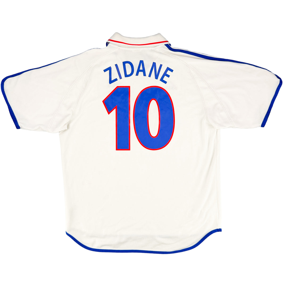 2000 Frankrijk EK Uit Shirt Zidane