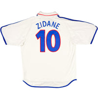 2000 Frankrijk EK Uit Shirt Zidane