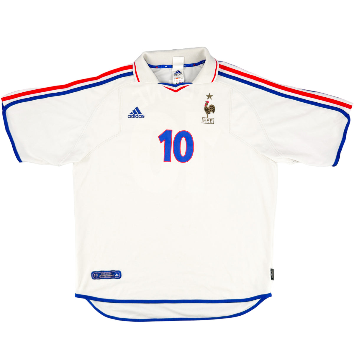 2000 Frankrijk EK Uit Shirt Zidane