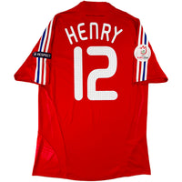 2008 Frankrijk EK Uit Shirt Henry - Oldschool Voetbalshirts
