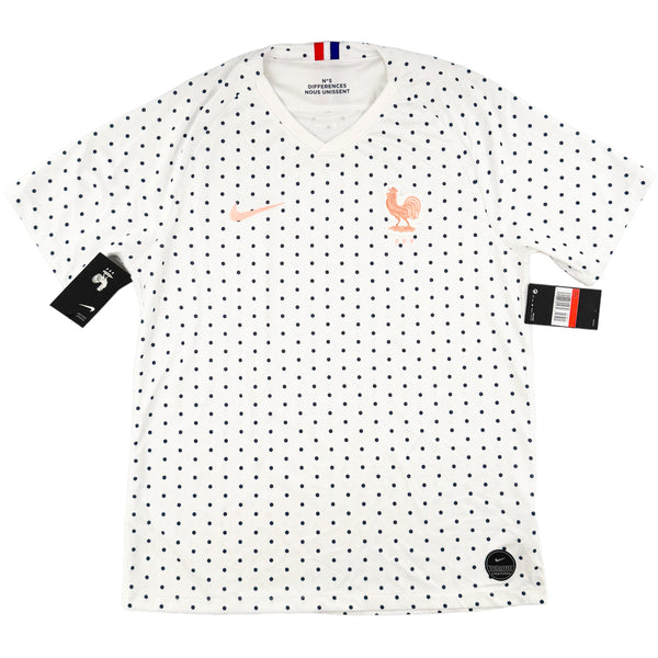 2019-20 Frankrijk Vrouwen Uit Shirt - Oldschool Voetbalshirts