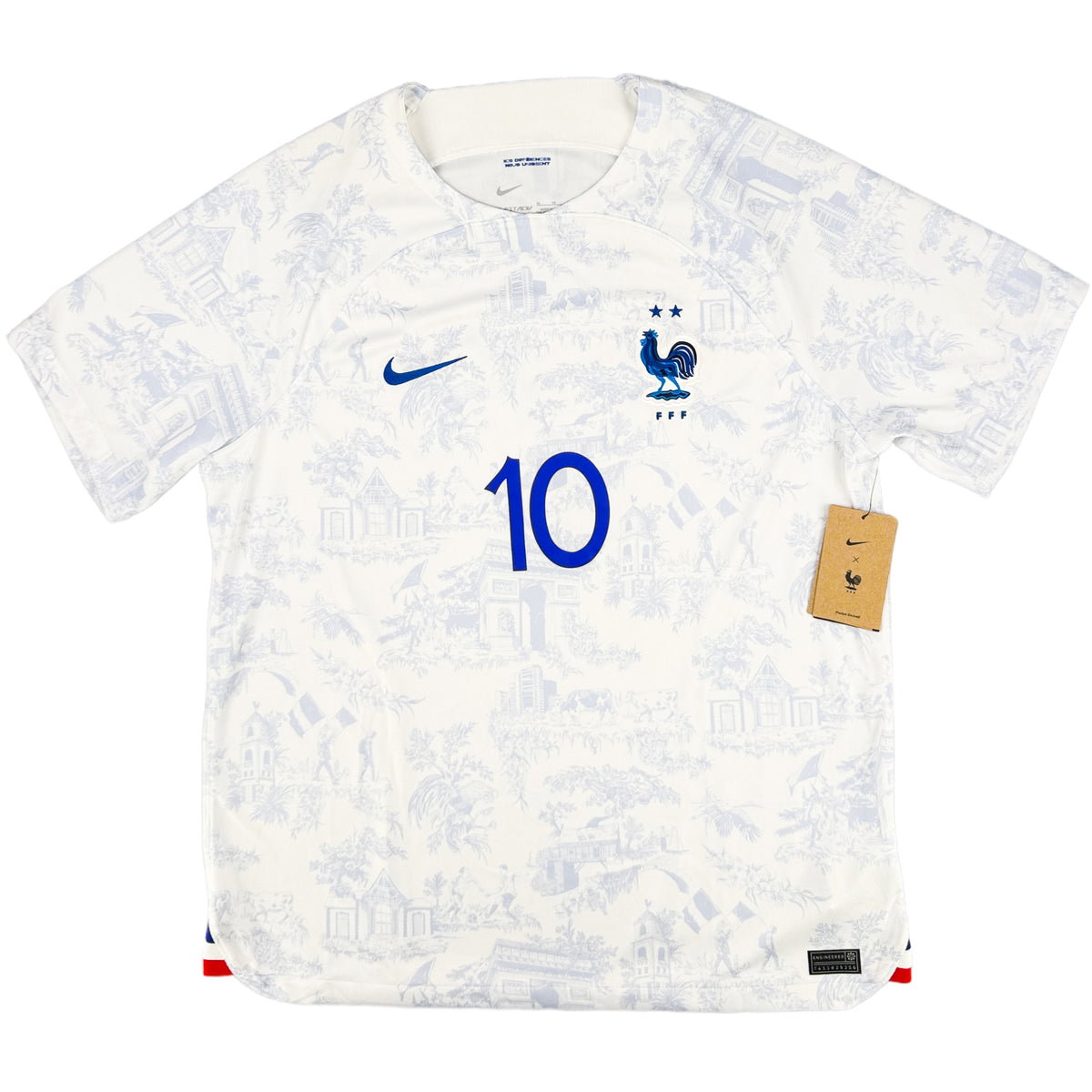 2022 Frankrijk WK Uit Shirt Mbappé