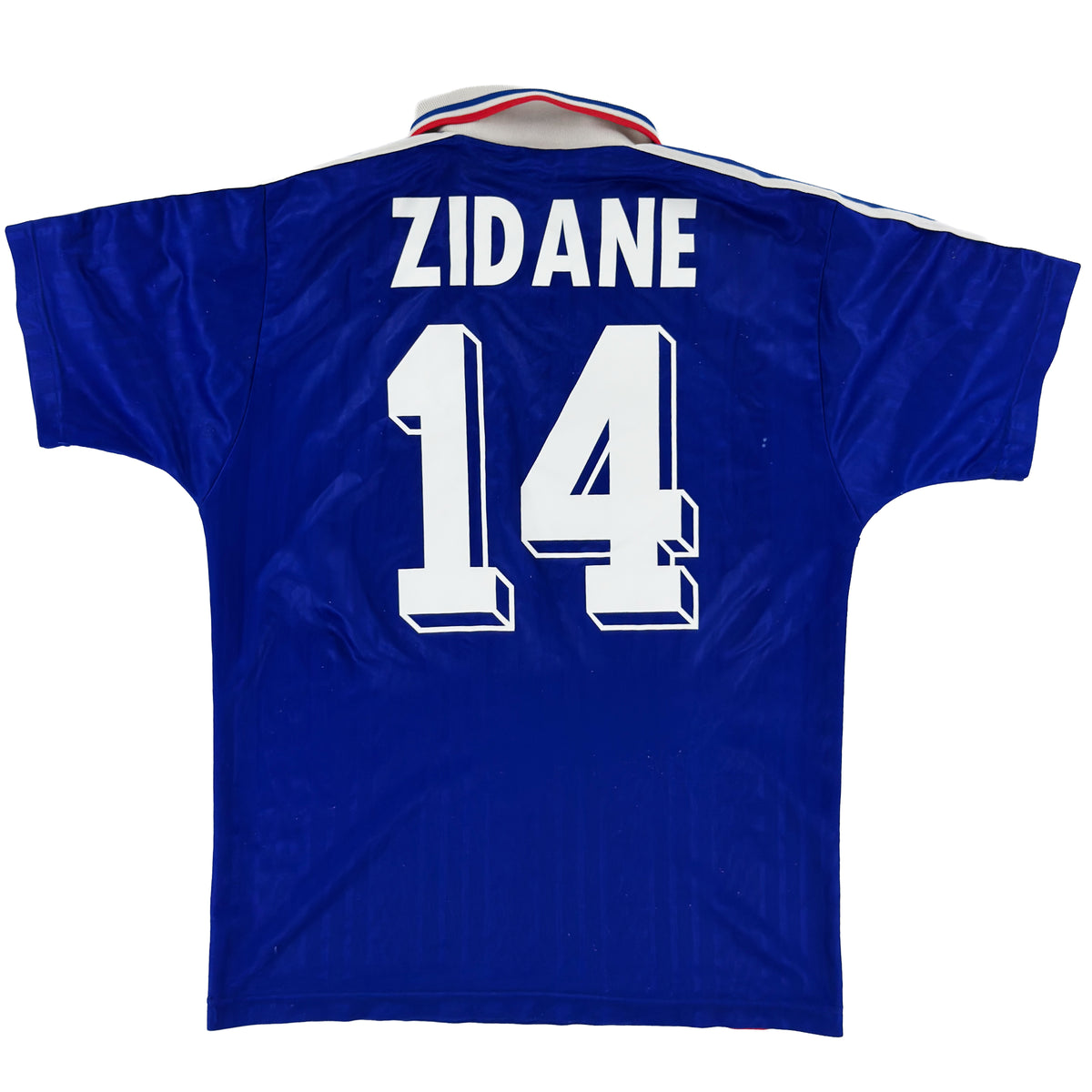 1994 Frankrijk WK Thuis Shirt Zidane - Oldschool Voetbalshirts