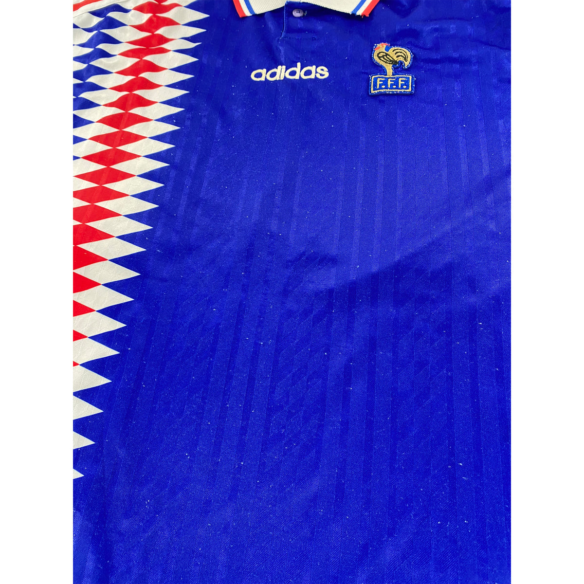 1994 Frankrijk WK Thuis Shirt Zidane - Oldschool Voetbalshirts