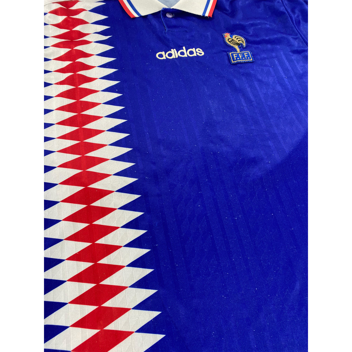 1994 Frankrijk WK Thuis Shirt Zidane - Oldschool Voetbalshirts