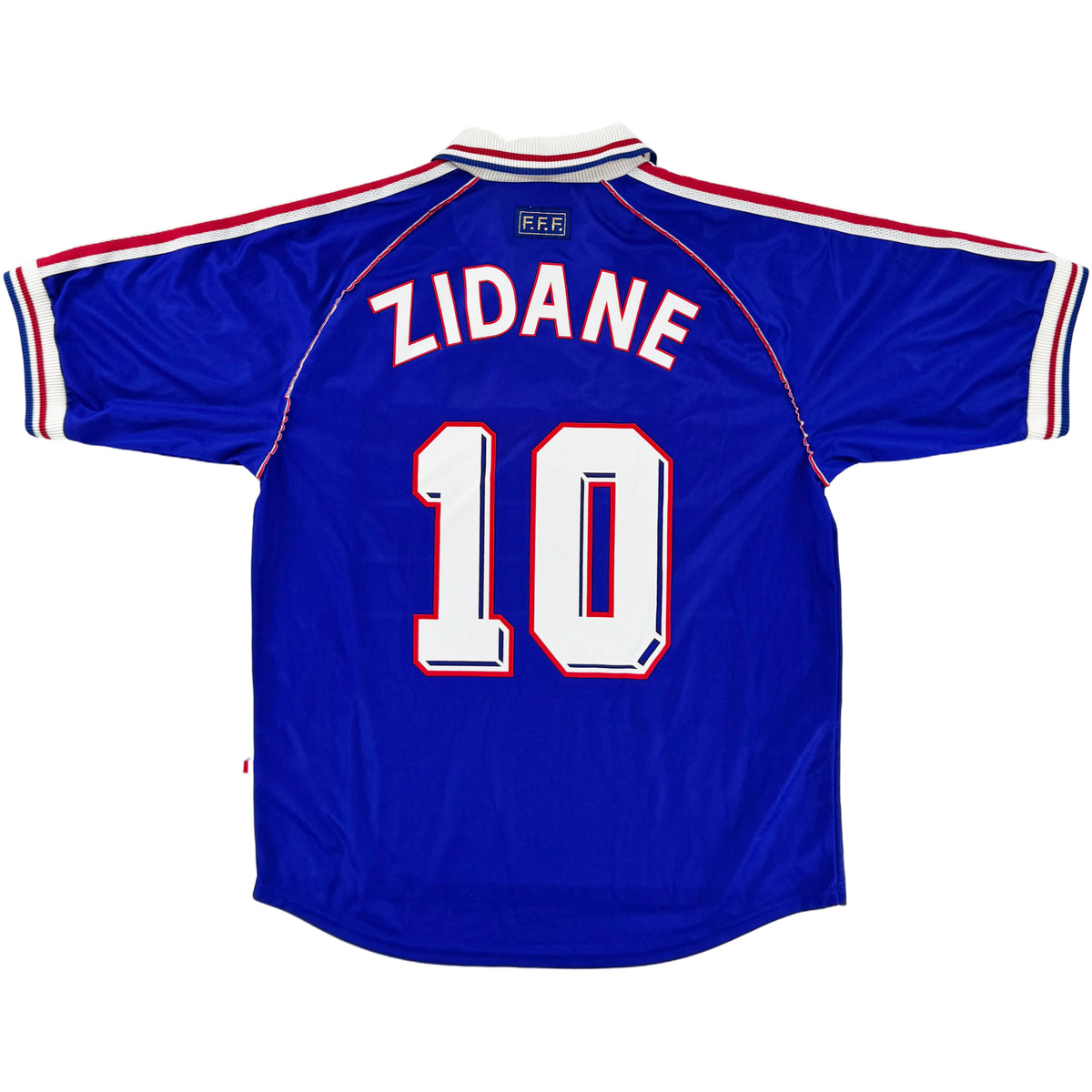 1998 Frankrijk WK Thuis Shirt Zidane - Oldschool Voetbalshirts