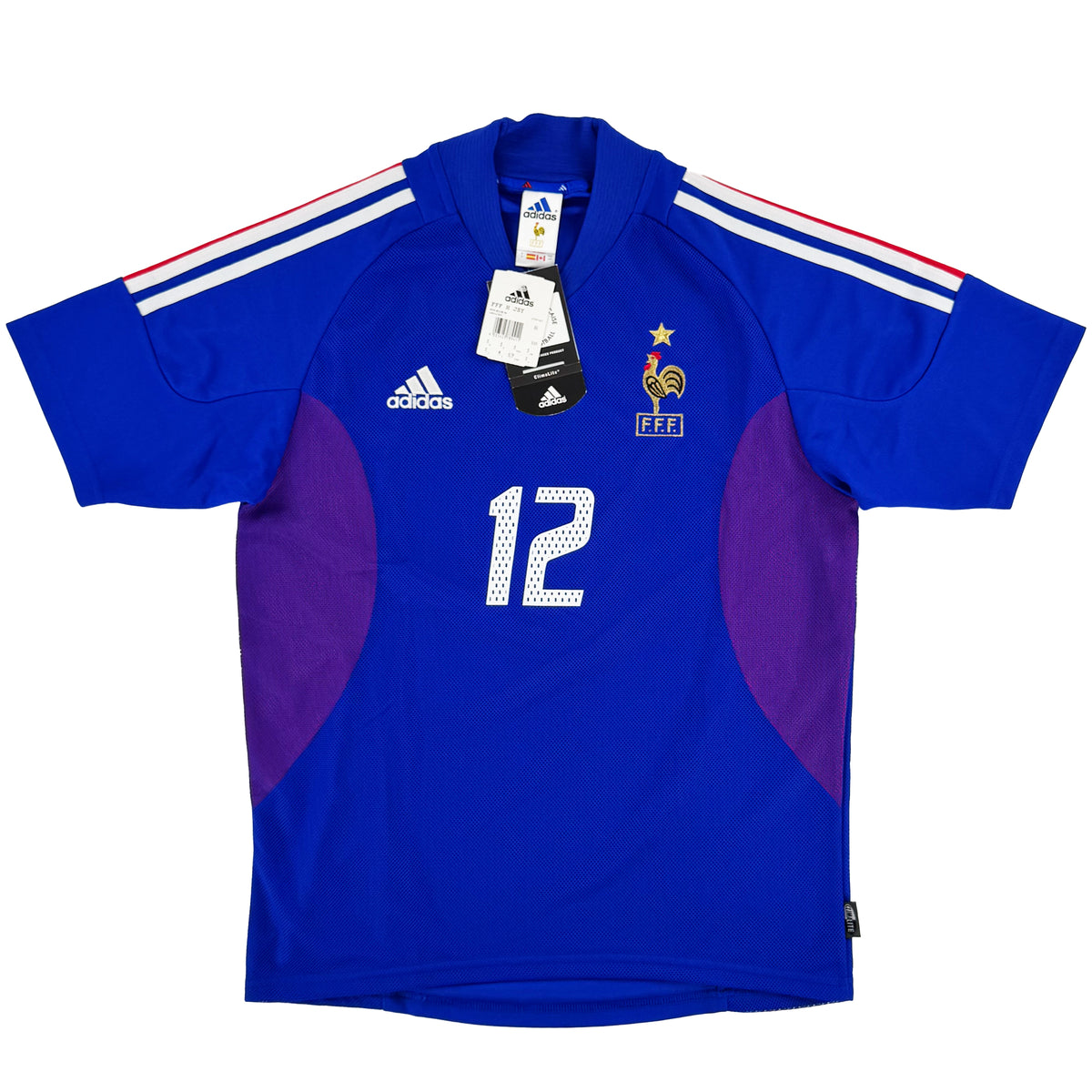 2002 Frankrijk WK Thuis Shirt Henry - Nieuw - (S) - Oldschool Voetbalshirts