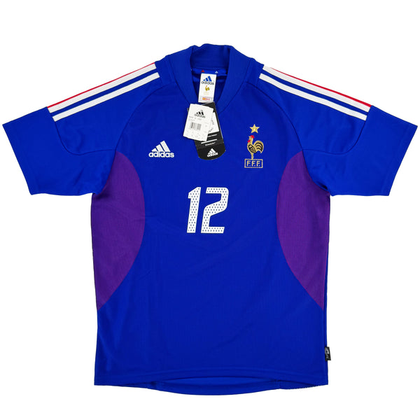 2002 Frankrijk WK Thuis Shirt Henry - Nieuw - (S) - Oldschool Voetbalshirts