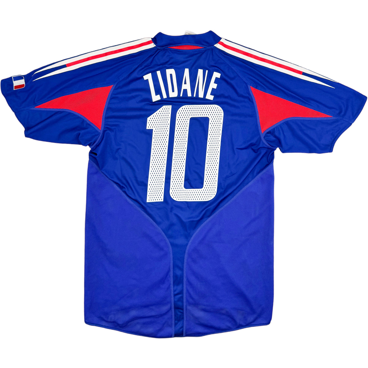 2004 Frankrijk EK Thuis Shirt Zidane - Oldschool Voetbalshirts