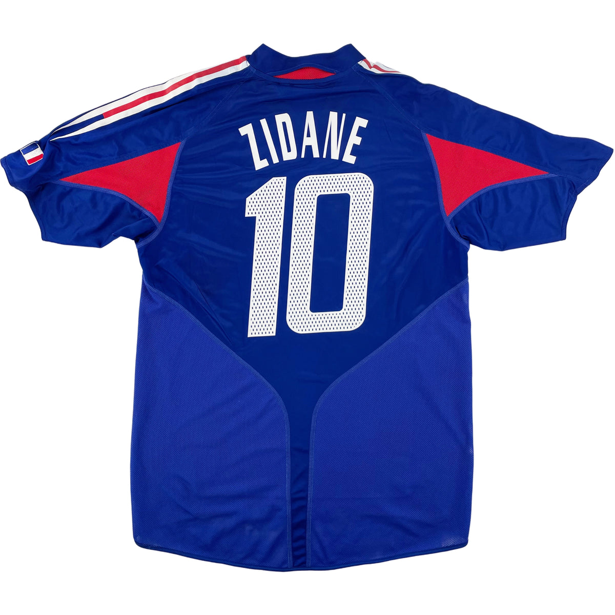 2004 Frankrijk EK Thuis Shirt Zidane - Oldschool Voetbalshirts