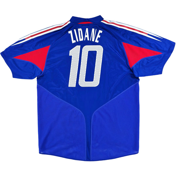 2006 Frankrijk WK Thuis Shirt Zidane - Oldschool Voetbalshirts