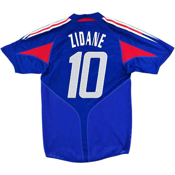 2006 Frankrijk WK Thuis Shirt Zidane - Oldschool Voetbalshirts