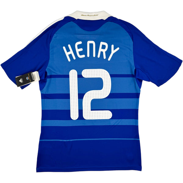 2008-09 Frankrijk Thuis Shirt Henry - Oldschool Voetbalshirts