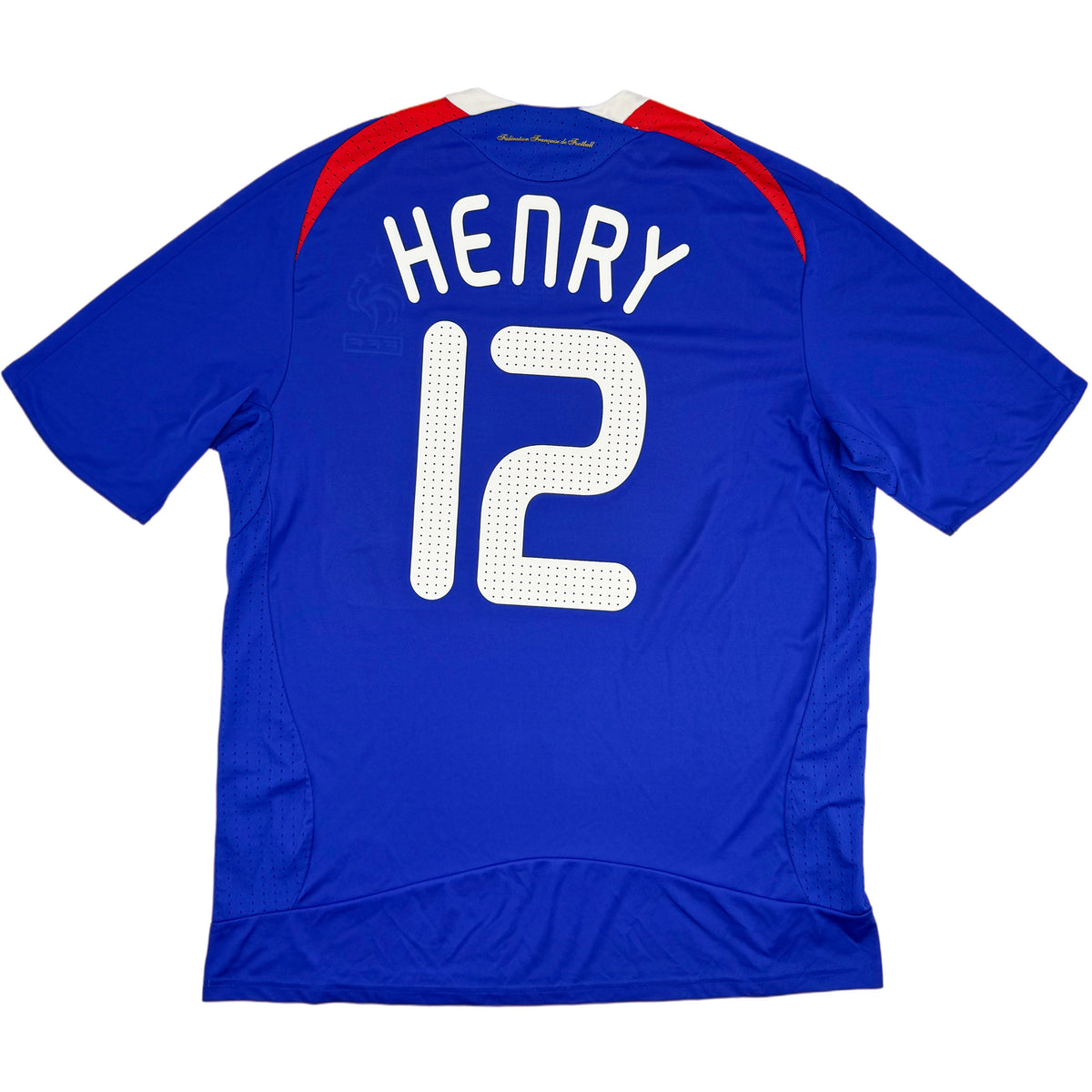2008 Frankrijk EK Thuis Shirt Henry - Oldschool Voetbalshirts