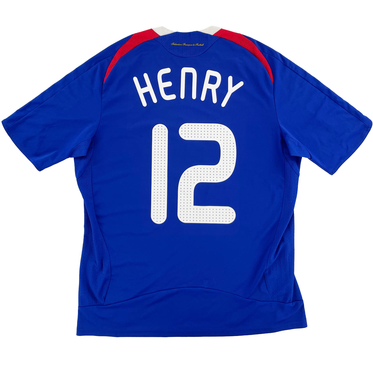 2008 Frankrijk EK Thuis Shirt Henry - Oldschool Voetbalshirts