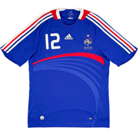 2008 Frankrijk EK Thuis Shirt Henry - Oldschool Voetbalshirts