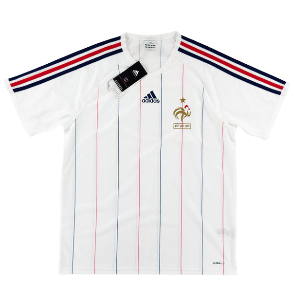 2009-10 Frankrijk Uit Shirt - Oldschool Voetbalshirts
