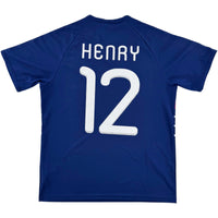 2010 Frankrijk WK Thuis Shirt Henry - Oldschool Voetbalshirts