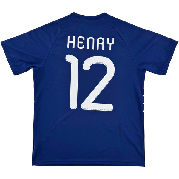 2010 Frankrijk WK Thuis Shirt Henry - Oldschool Voetbalshirts