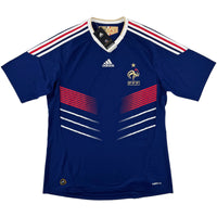 2010 Frankrijk WK Thuis Shirt - Oldschool Voetbalshirts