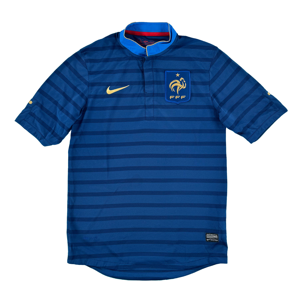 EK 2012 Frankrijk Thuis Shirt - 9/10 - (S) - Oldschool Voetbalshirts