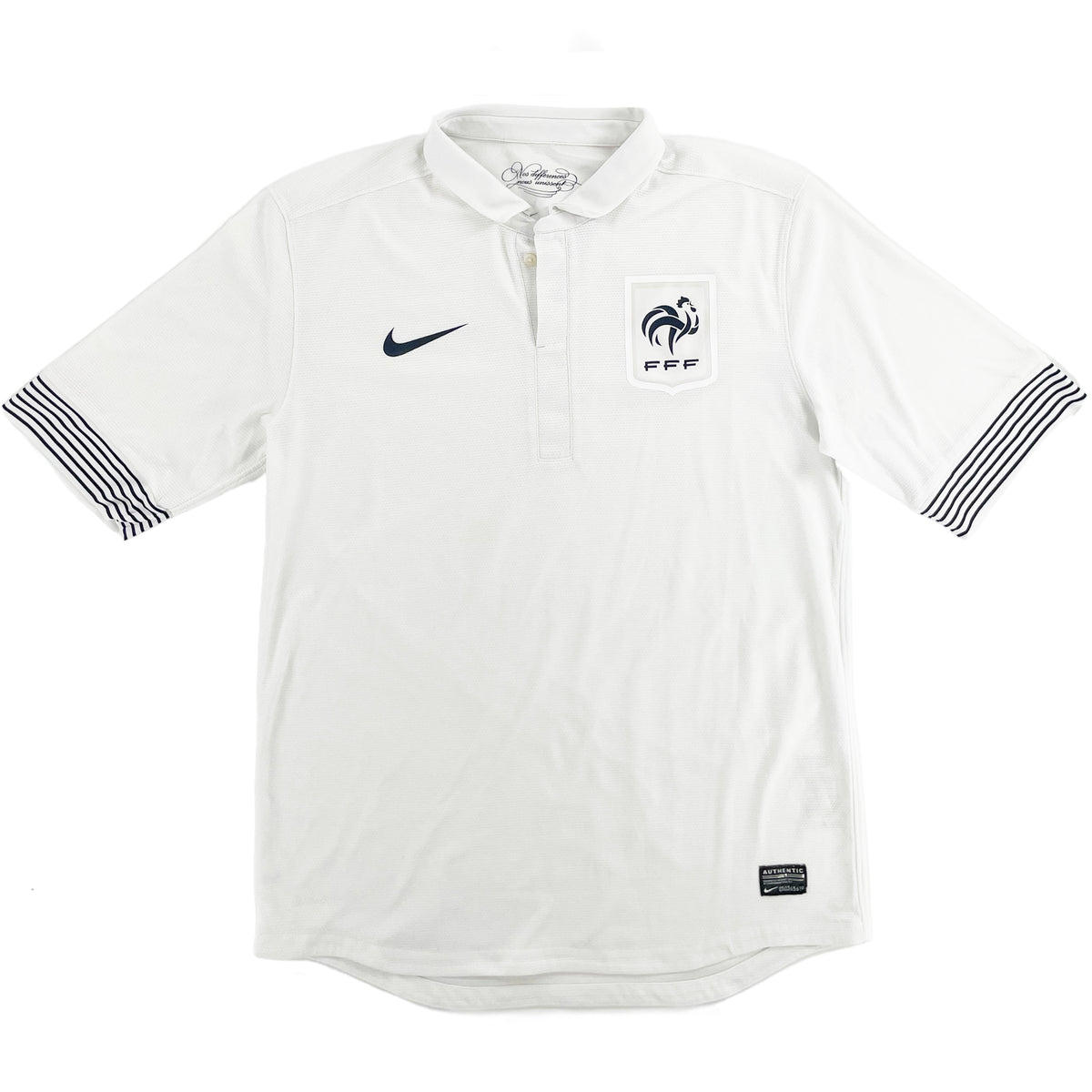 2012 Frankrijk EK Player Issue Uit Shirt - 10/10 - (M) - Oldschool Voetbalshirts