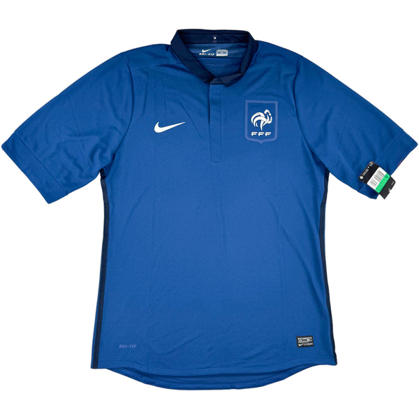 2013-14 Frankrijk Player Issue Thuis Shirt - Oldschool Voetbalshirts
