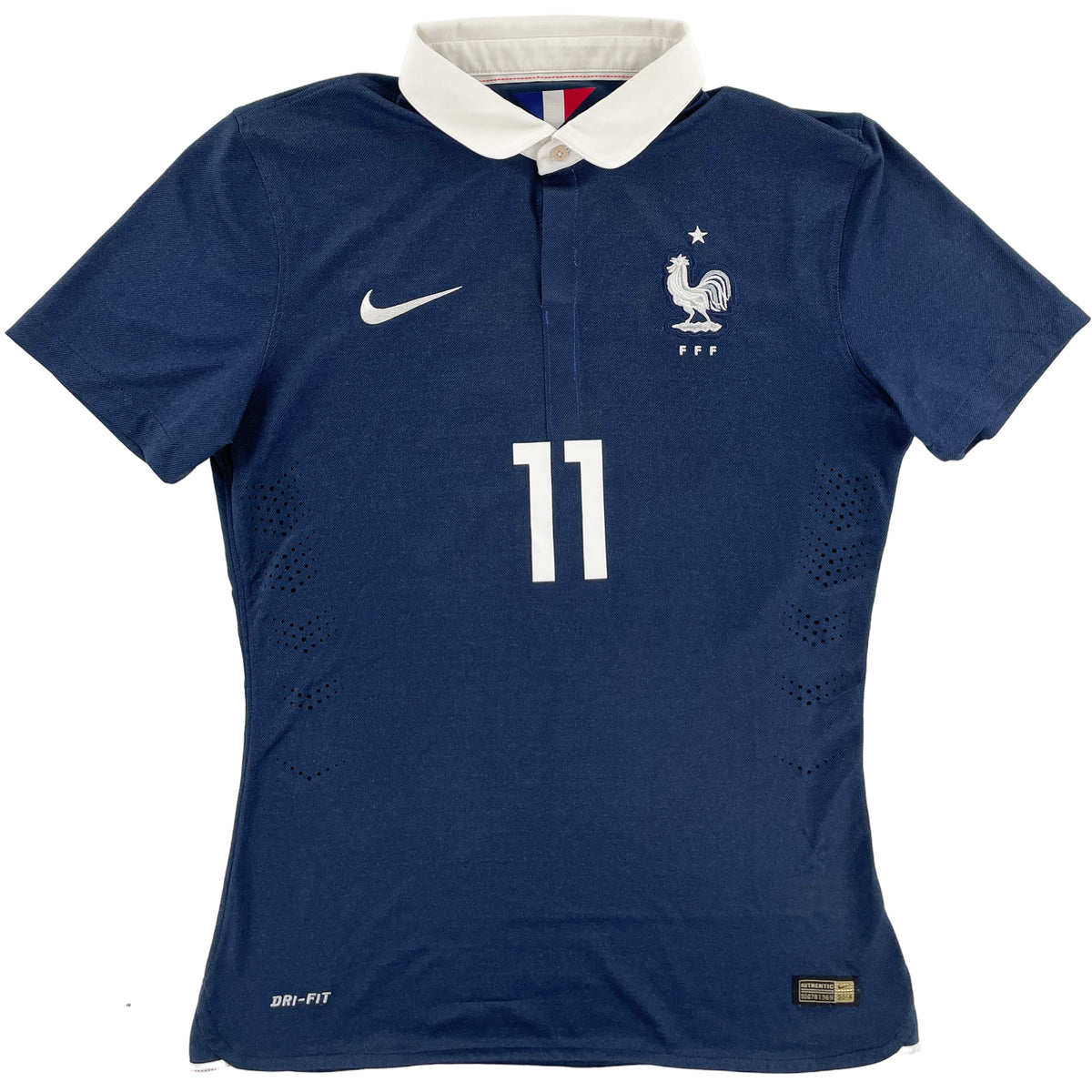 2014 Frankrijk WK Player Issue Thuis Shirt Griezmann - Oldschool Voetbalshirts
