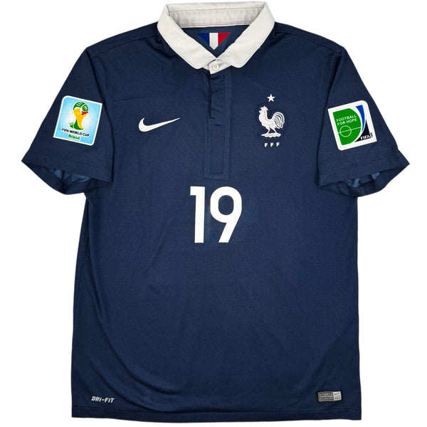 2014 Frankrijk WK Thuis Shirt Pogba - Oldschool Voetbalshirts