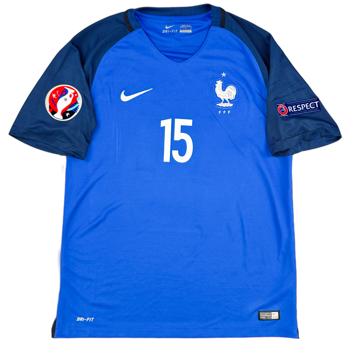 2016 Frankrijk EK Thuis Shirt Pogba - Oldschool Voetbalshirts