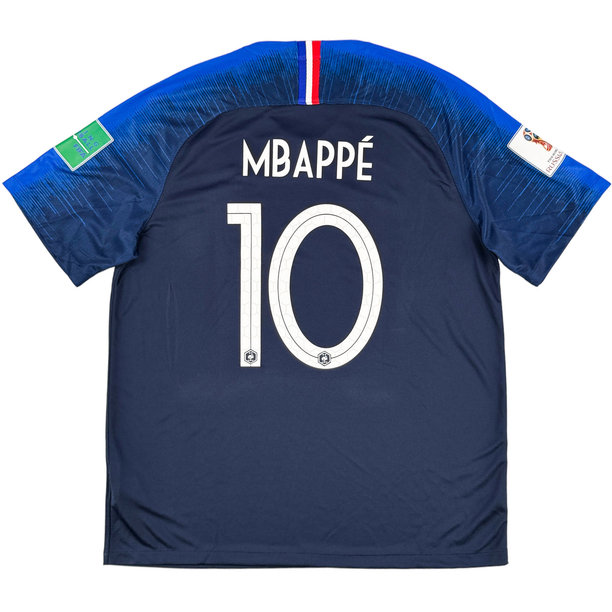 2018 Frankrijk WK Thuis Shirt Mbappé - Oldschool Voetbalshirts