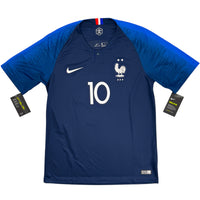 2018 Frankrijk WK Thuis Shirt Mbappé - Oldschool Voetbalshirts