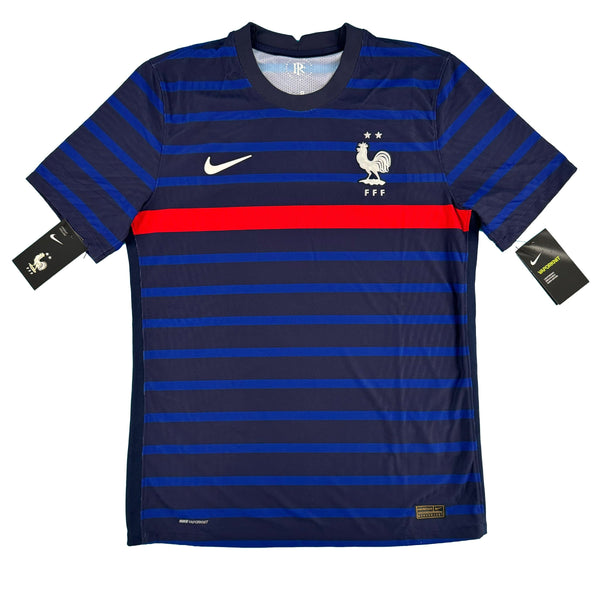 EK 2020 Frankrijk Authentic Thuis Shirt - 10/10 - (M) - Oldschool Voetbalshirts