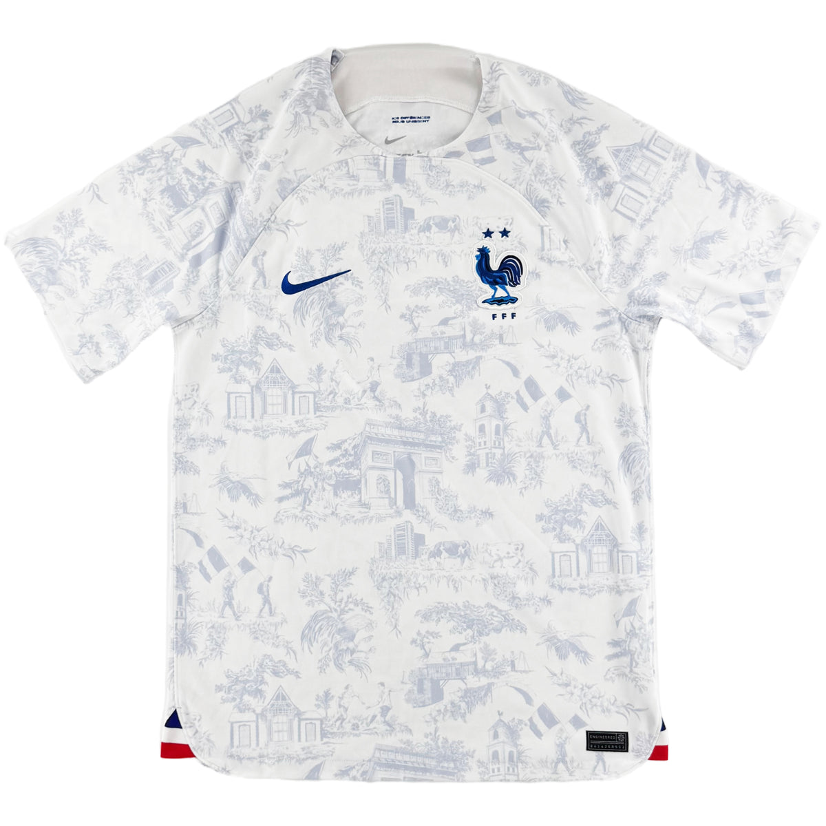 2022 Frankrijk WK Uit Shirt - Oldschool Voetbalshirts
