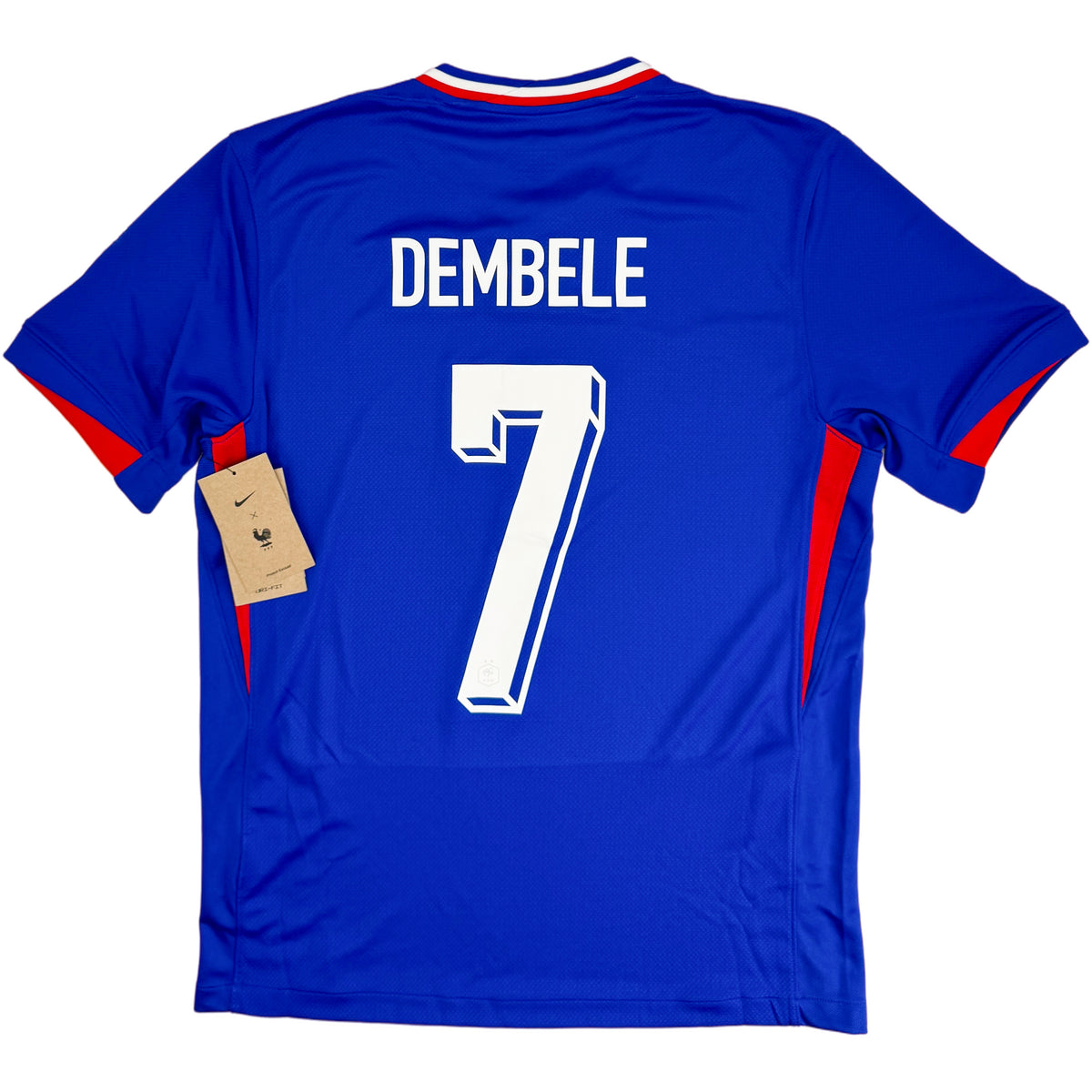 2024 Frankrijk EK Thuis Shirt Dembélé - Oldschool Voetbalshirts