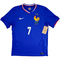 2024 Frankrijk EK Thuis Shirt Dembélé - Oldschool Voetbalshirts
