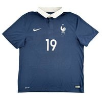 France - Home Shirt - POGBA #19 - 2014 World Cup - Size XL - 10/10
