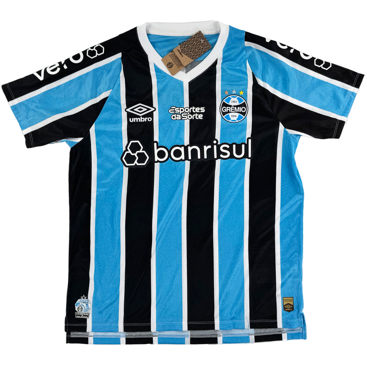 2024 Gremio Thuis Shirt - Nieuw - (L) - Oldschool Voetbalshirts