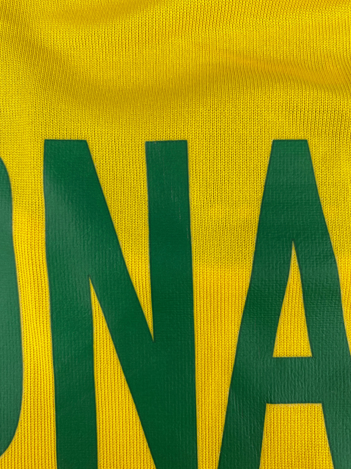 2000-02 Brazilië Thuis Shirt Ronaldo