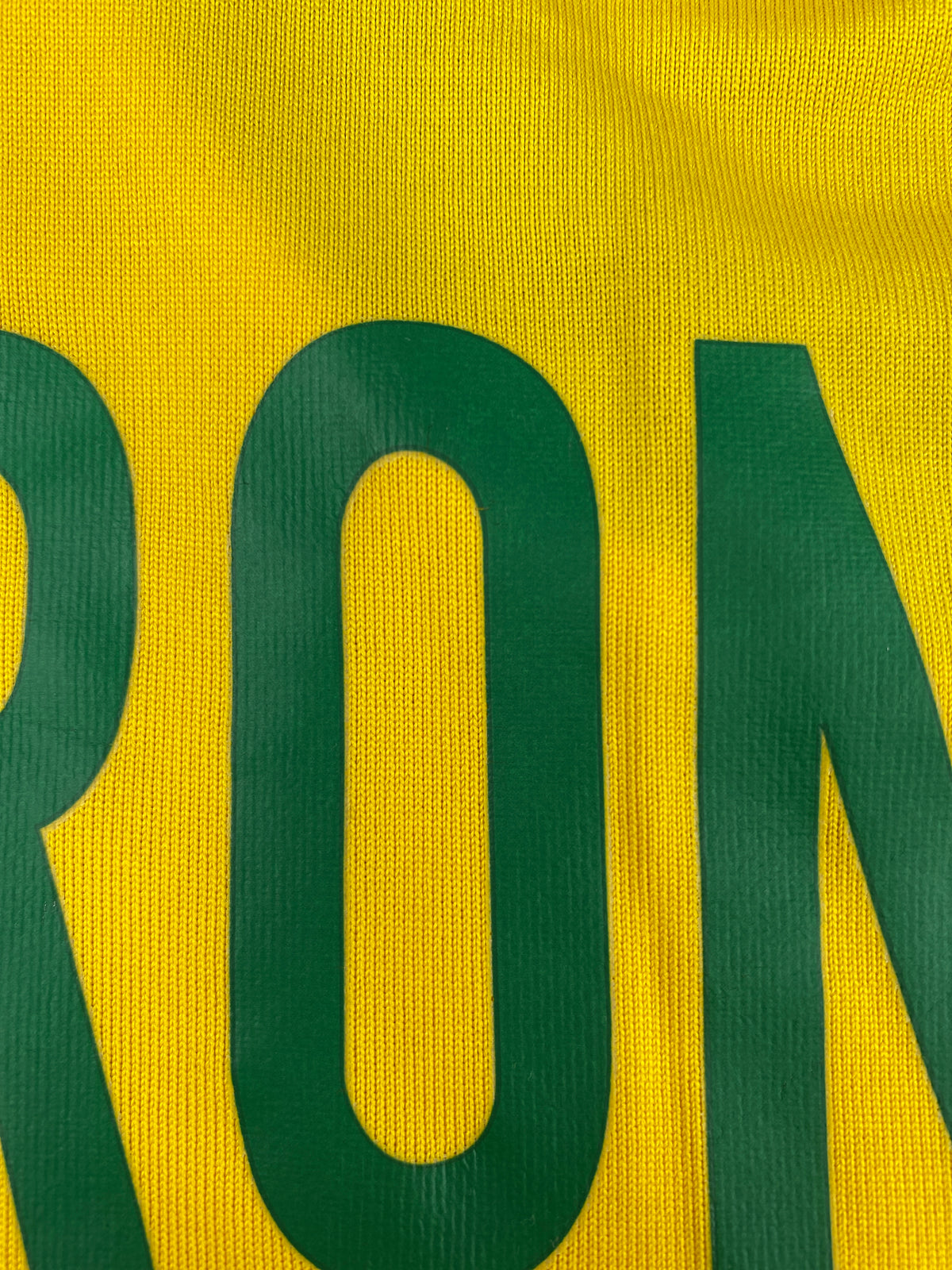 2000-02 Brazilië Thuis Shirt Ronaldo