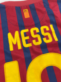 2011-12 Barcelona Thuis Shirt Messi - 8/10 - (M)