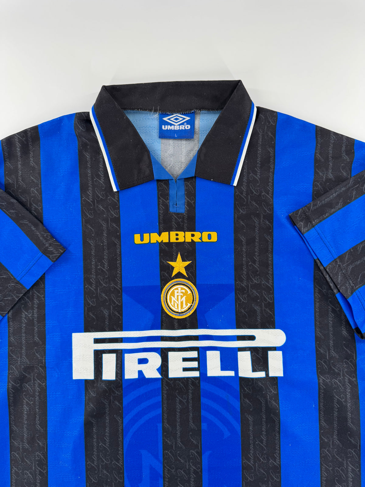 1996-97 Inter Milan Thuis Shirt - 8/10 - (L)