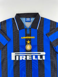 1996-97 Inter Milan Thuis Shirt - 8/10 - (L)