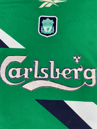 1999-00 Liverpool Uit Shirt Gerrard #28 - 8/10 - (M)